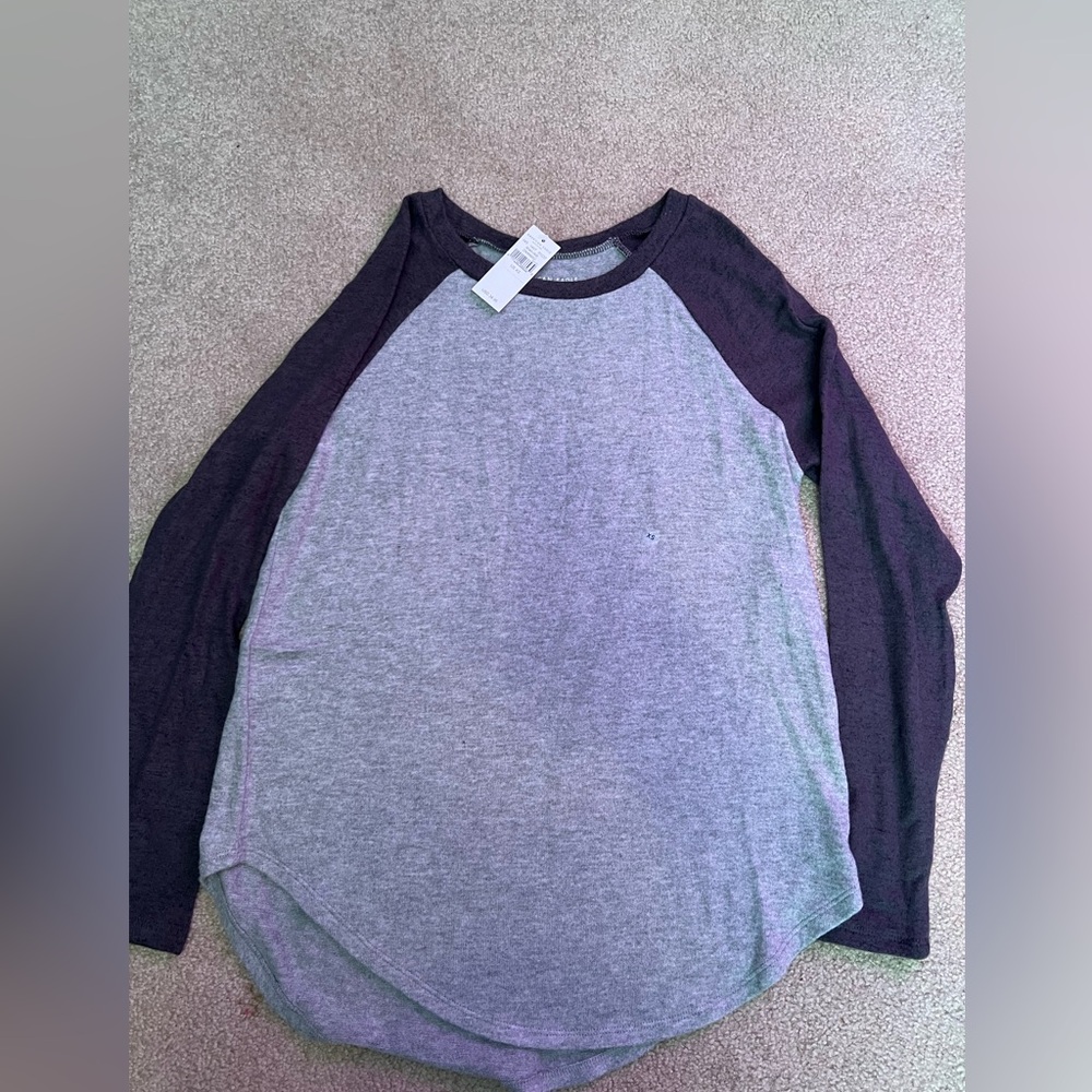 American eagle soft and sexy plush baseball tee
